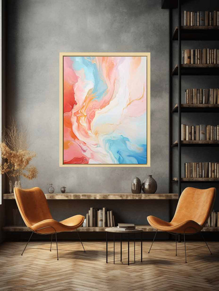 beautiful Modern Abstract Artwork Art Print