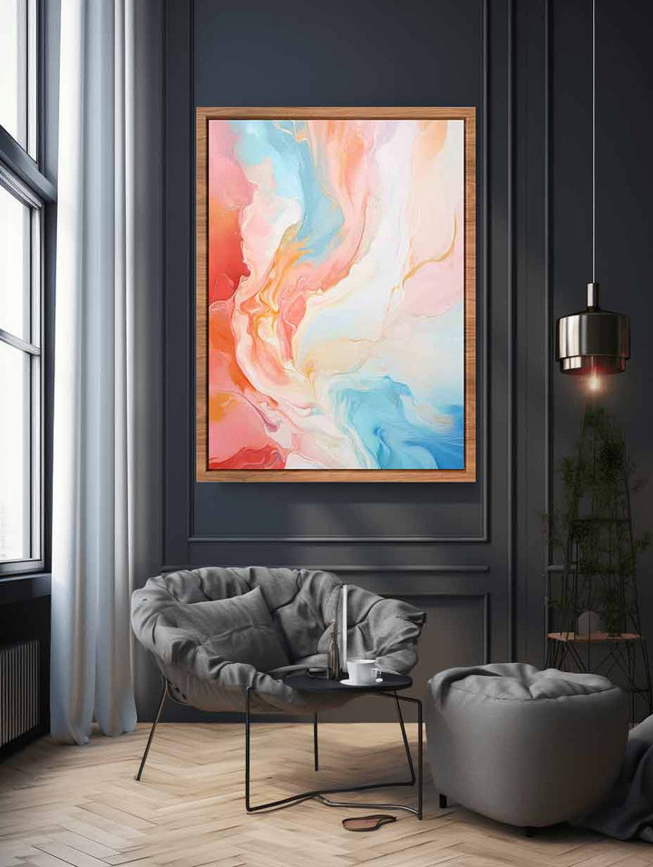 beautiful Modern Abstract Artwork Art Print