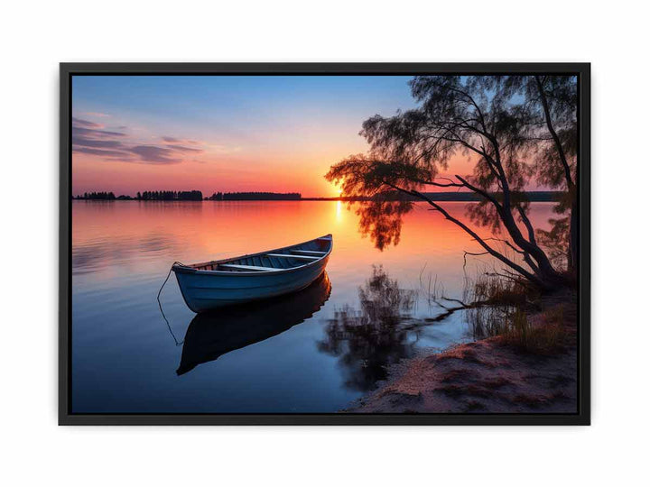 Calm  At Sunset  canvas Print