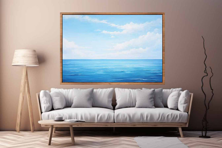 Calm Ocean Artwork Art Print