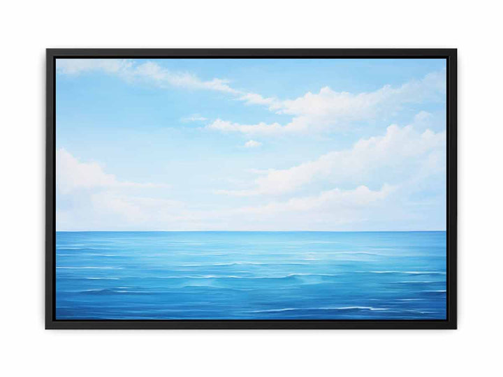 Calm Ocean Artwork  canvas Print