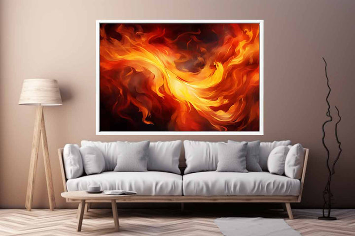 Fire Abstract Art Print