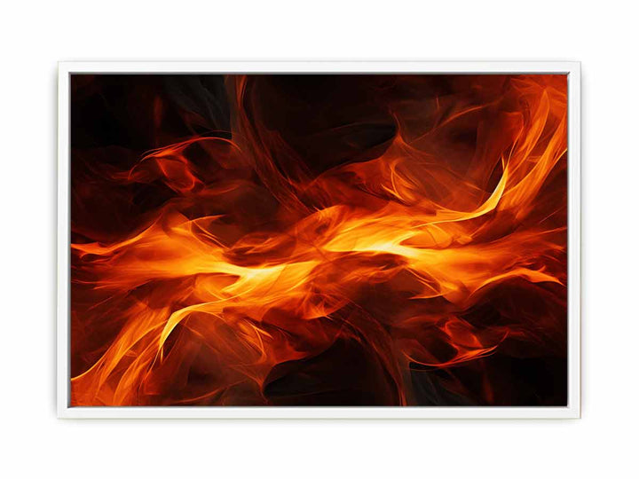 Fire Abstract Artwork  Painting