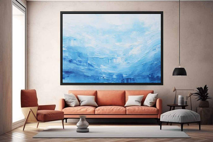 Ocean Abstract Painting Art Print