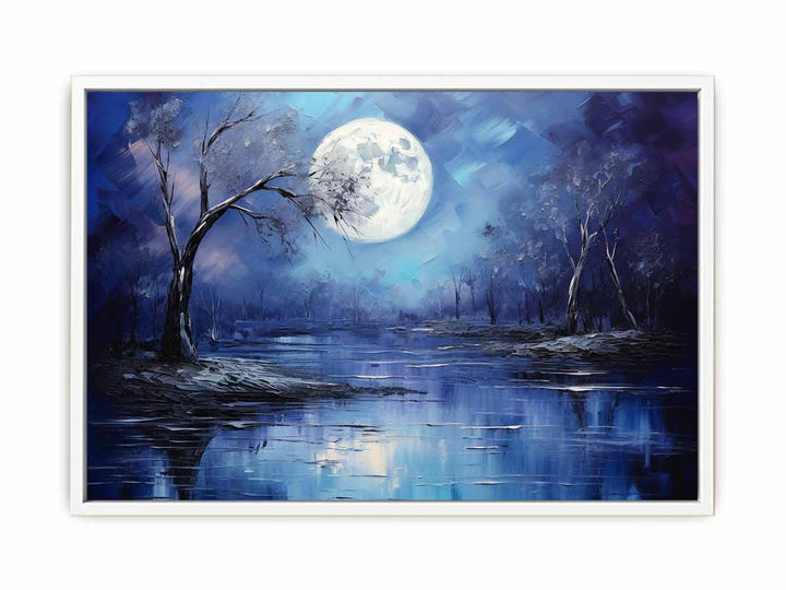 Moonlight Oil Artwork  Painting