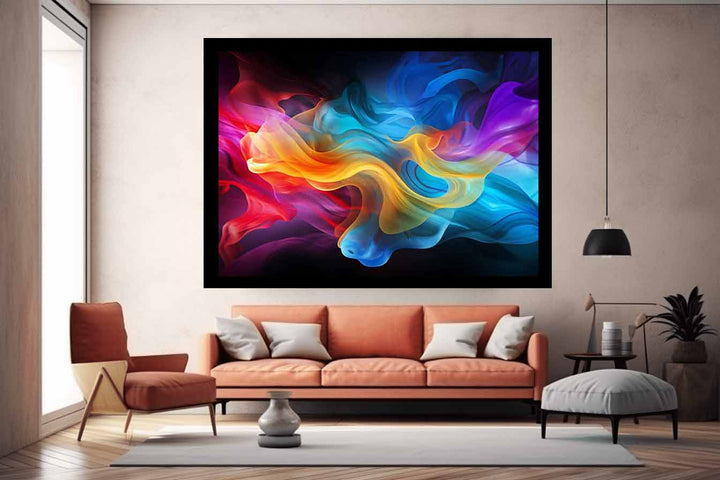 Multicolor Painting Art Print