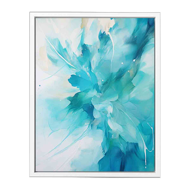 Teal Art Print  Painting