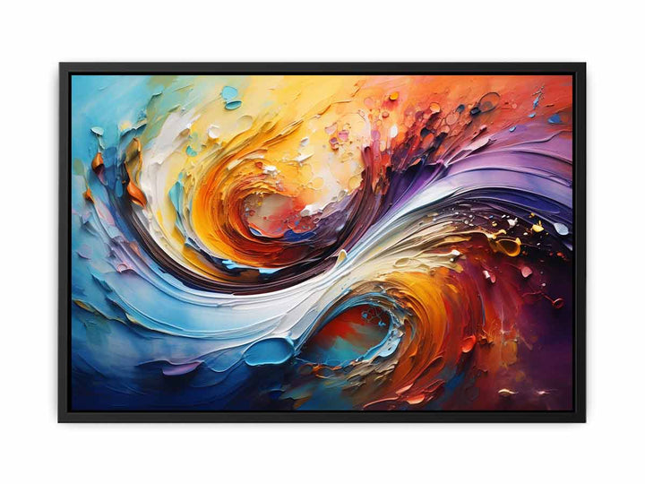 Unique Abstract Wall Art  canvas Print