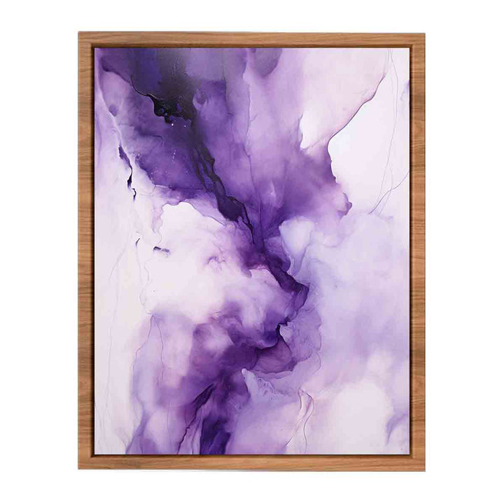 Modern Purple Painting  