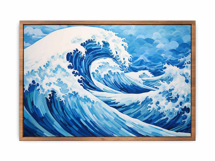 Ocean Waves Painting Inspired  Painting