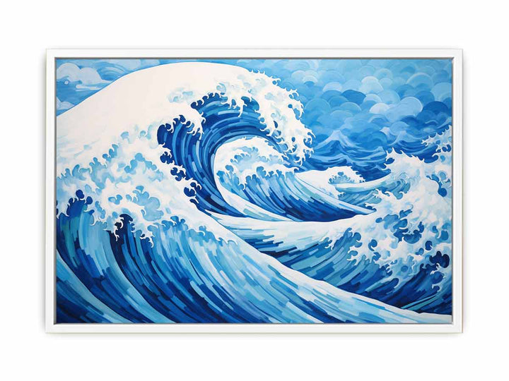 Ocean Waves Painting Inspired  Painting