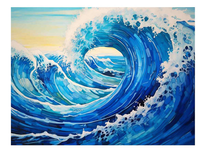 Ocean Waves Painting