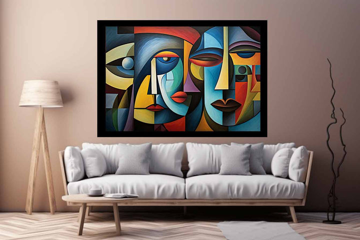 Cubism Artwork Art Print