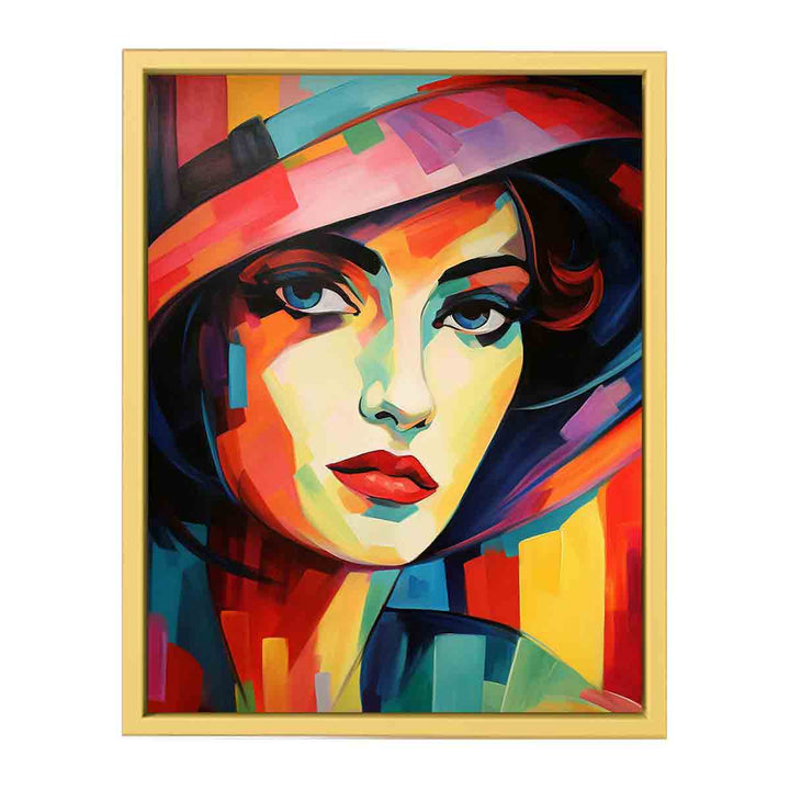 Women Fauvism Art Painting framed Print