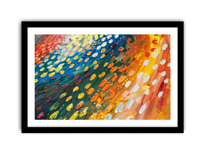 Colorful Dots  Art Print