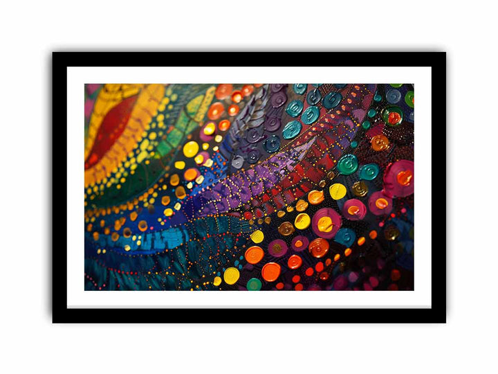 Colorful Dots  Art Print