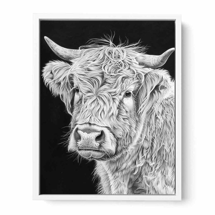 Henrietta The Highland Cow Framed Print