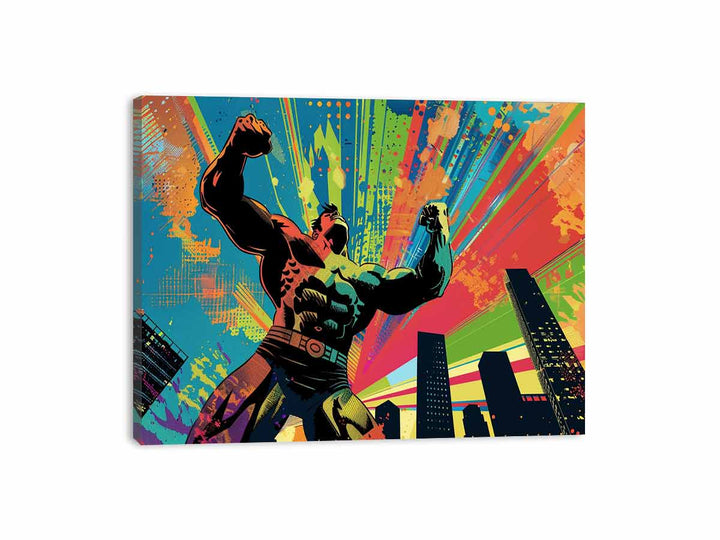 I Am Strong Canvas Print