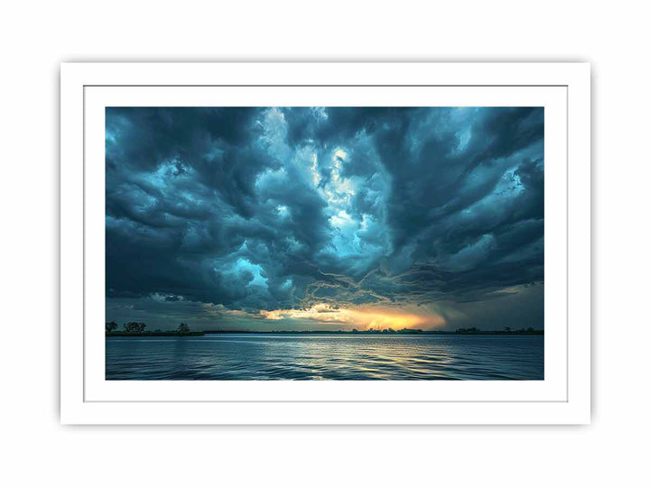 Storm Clouds Streched canvas