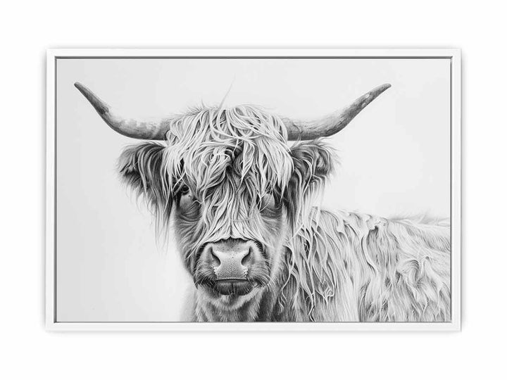 Scotland Highland Cow Framed Print