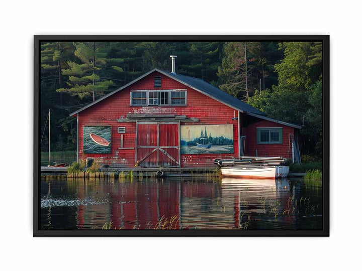 Boat House  Painting