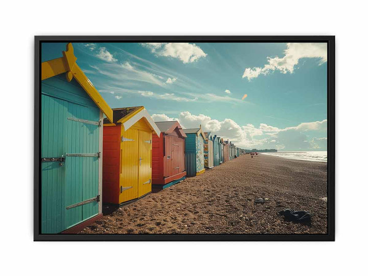 brighton Beach Boxes  Painting