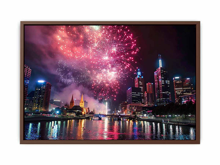 Fireworks Melbourne  Poster