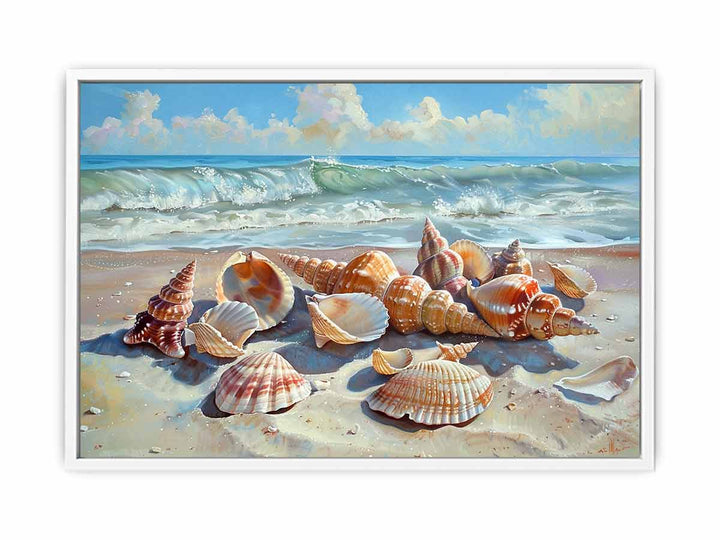 Collection of  Shells Framed Print