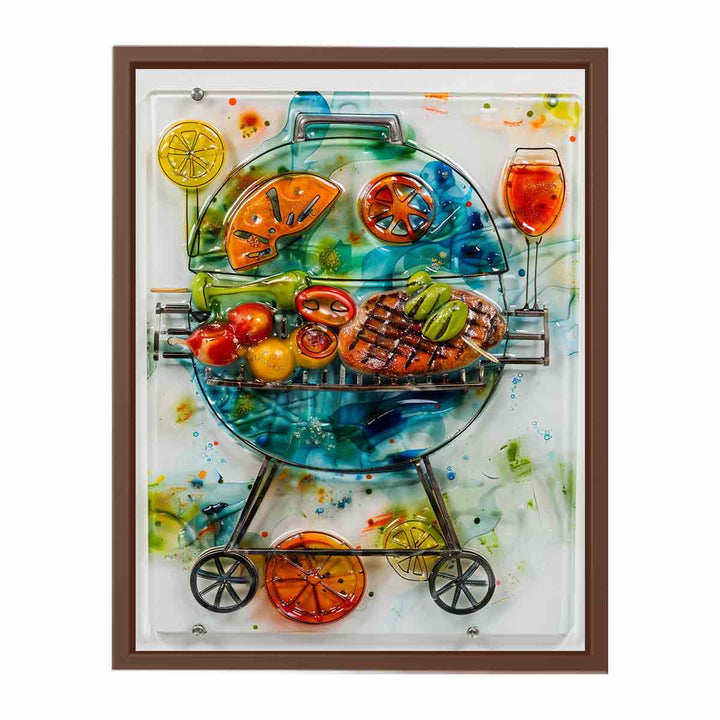 Glass Bbq  Poster