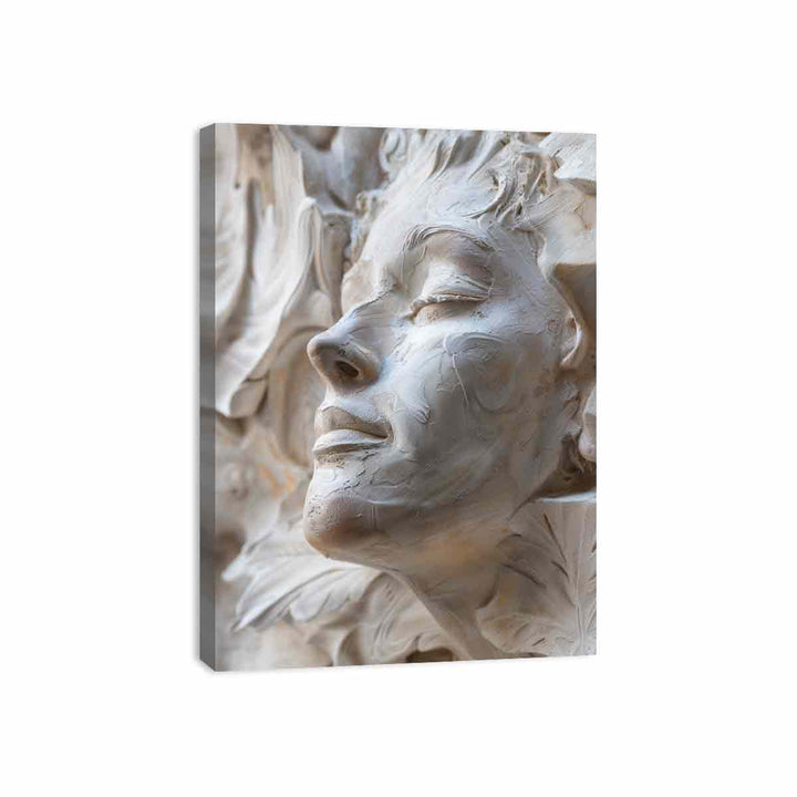 Plaster Art Canvas Print