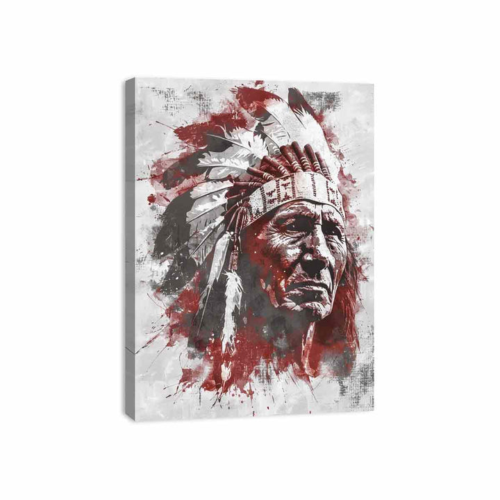 Native Canvas Print