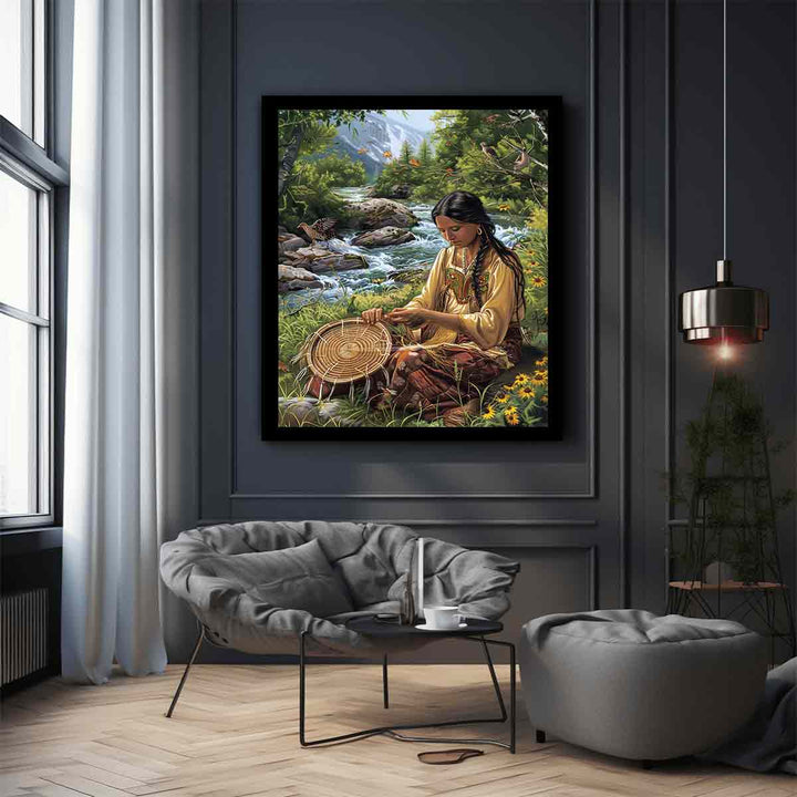 Native Serene Scene 