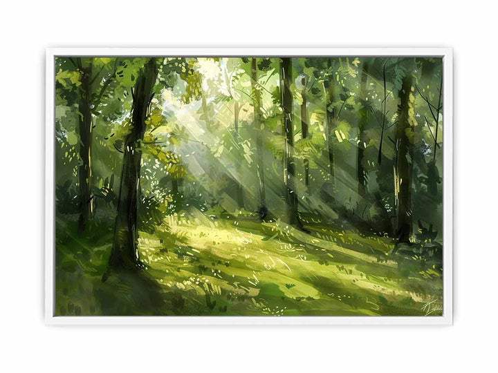 Dappled Light Framed Print