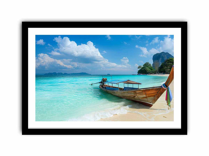 Thai Boat  Art Print