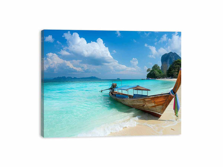 Thai Boat Canvas Print