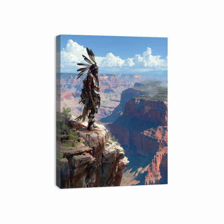 Native Canvas Print