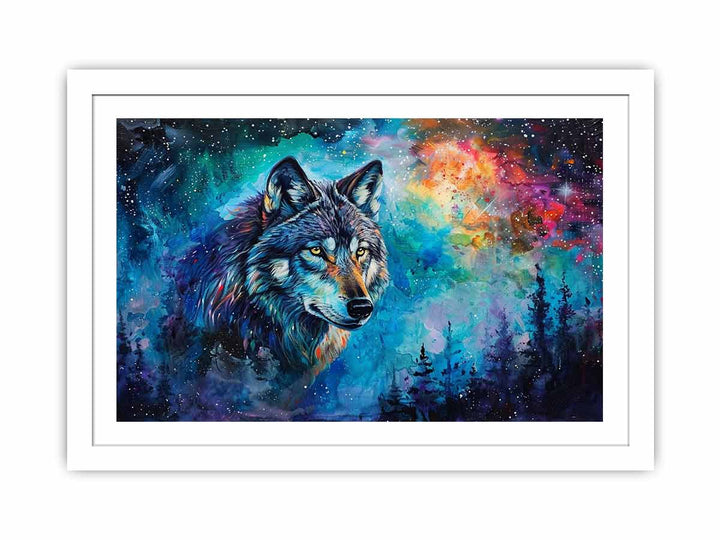 Wolf Streched canvas