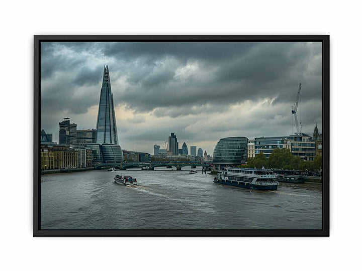 London Skyline  Painting