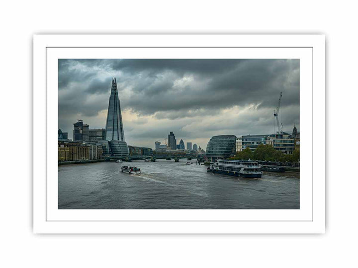 London Skyline Streched canvas