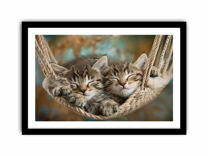 Cute Kittens  Art Print