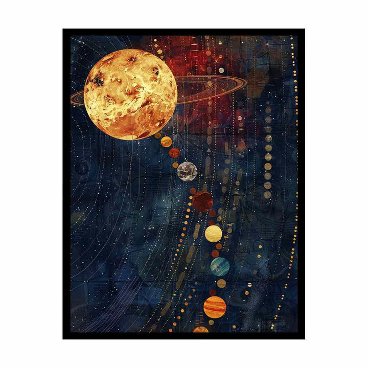 Solar System  Painting