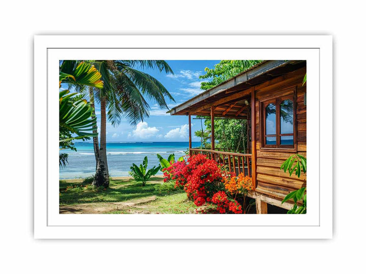 Beach Front Living  Streched canvas