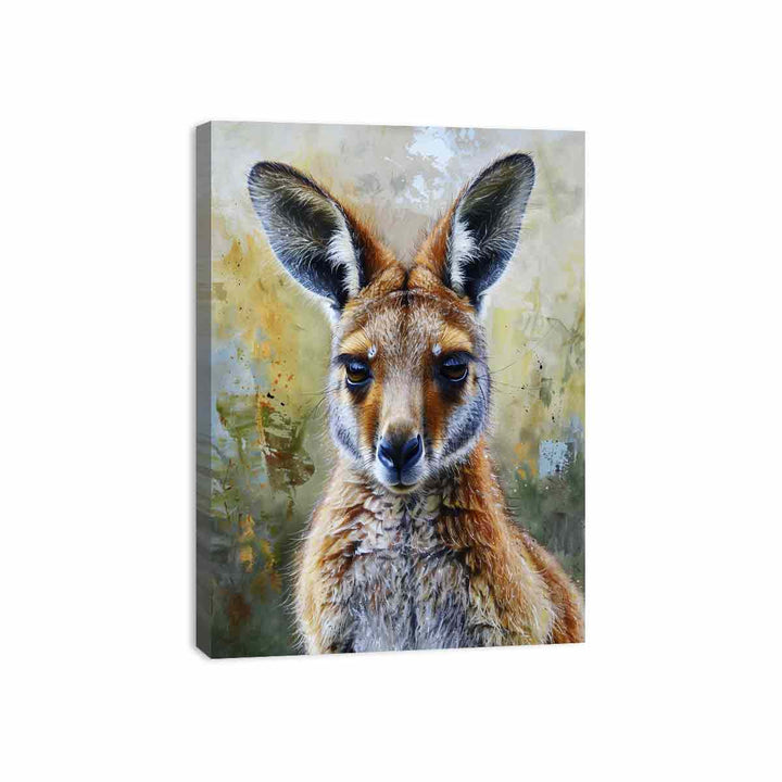 Wallaby Canvas Print