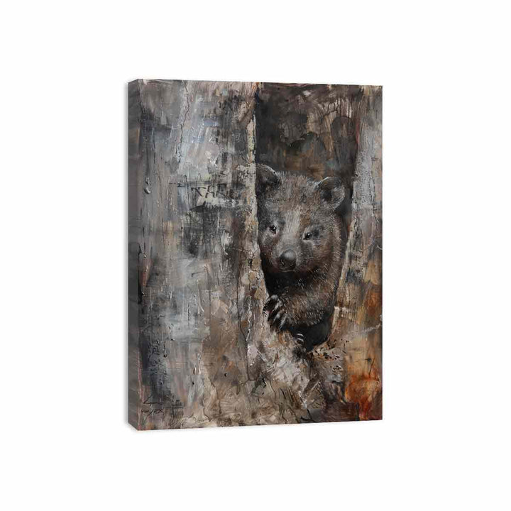 Wombat Canvas Print