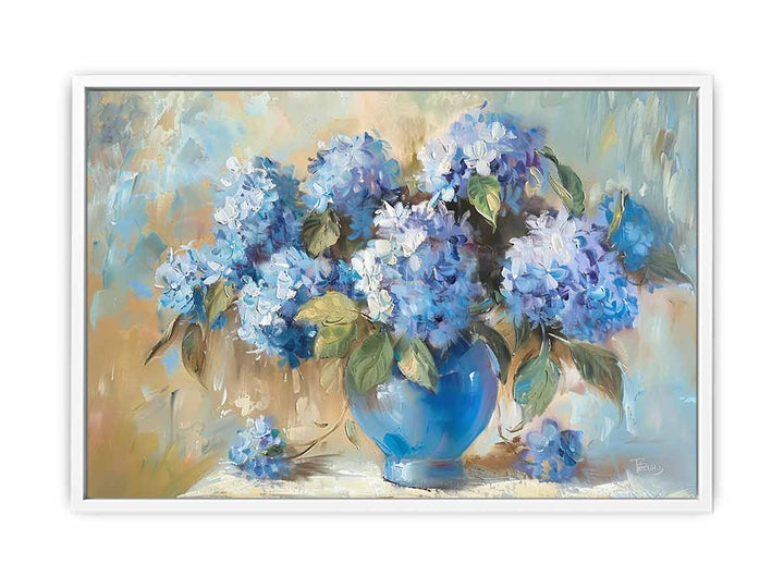 Hydrangeas Wall Art  Framed Print