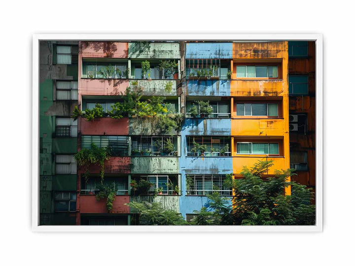 Urban Jungle Framed Print