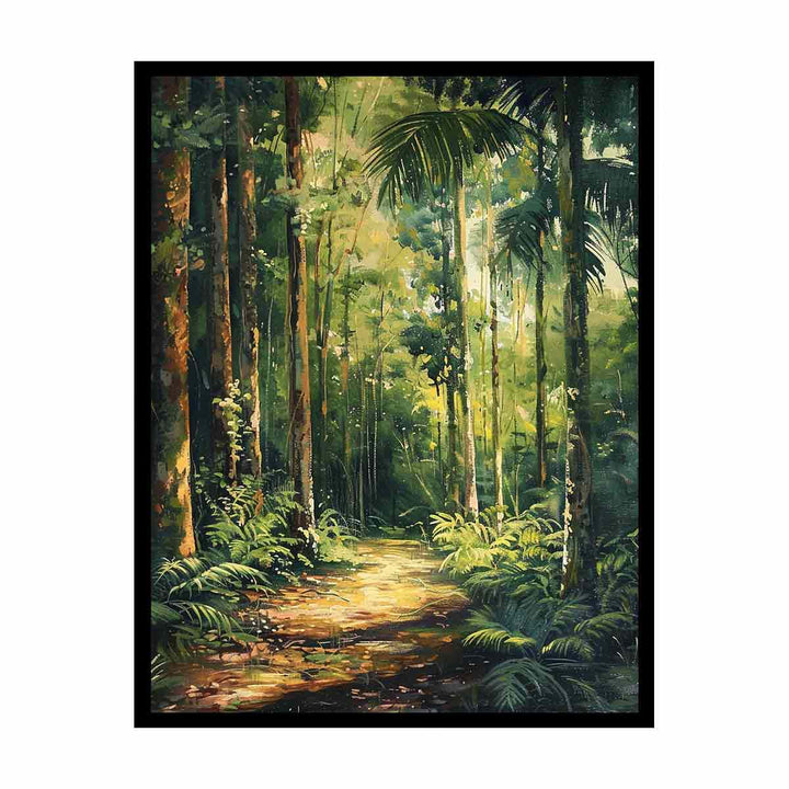 Rainforest Path  Painting