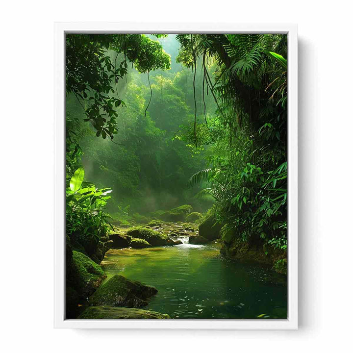 Amazon Forest Framed Print