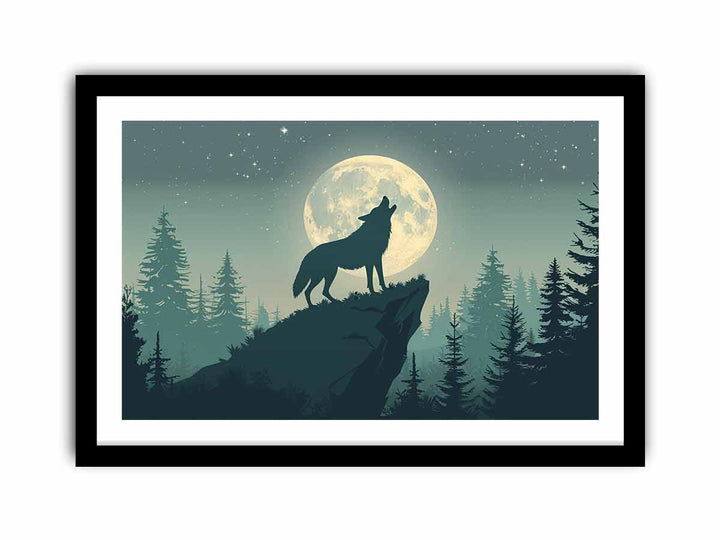 Wolf   Art Print