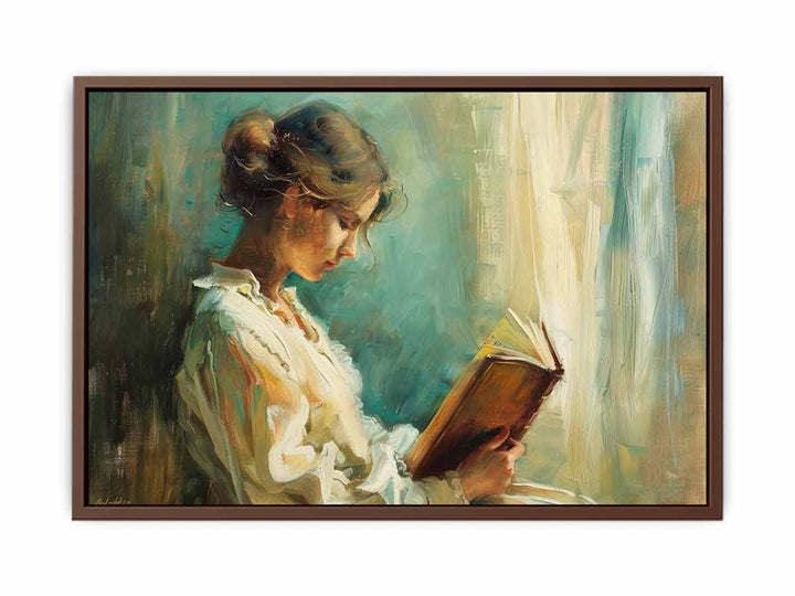 Woman Reading   Poster